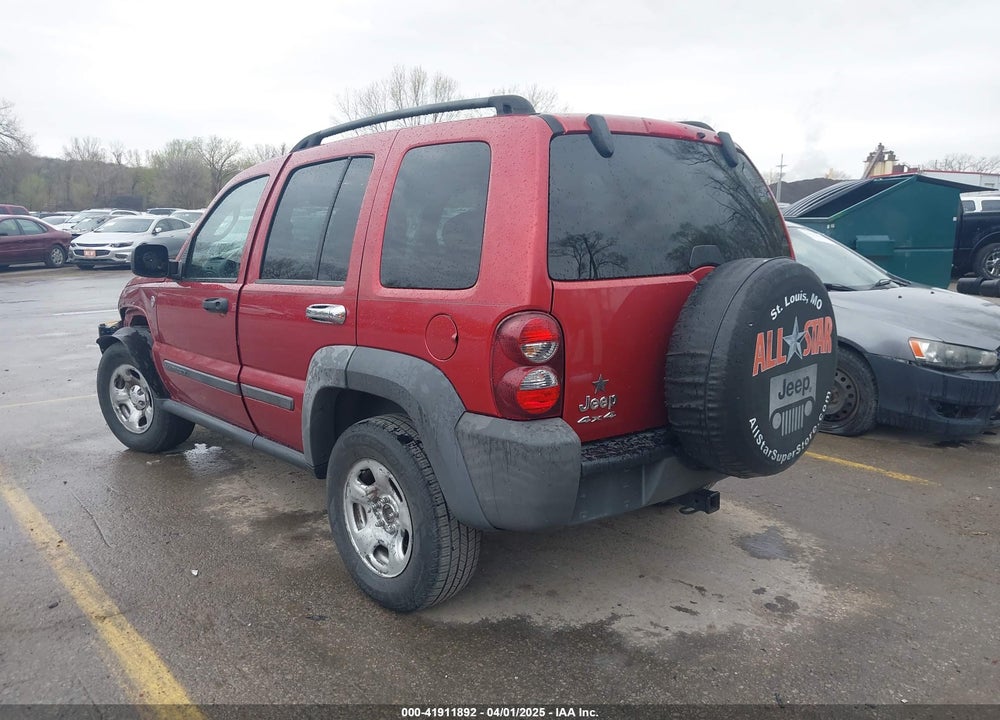 2007 JEEP LIBERTY SPORT VIN: 1J4GL48K47W646713