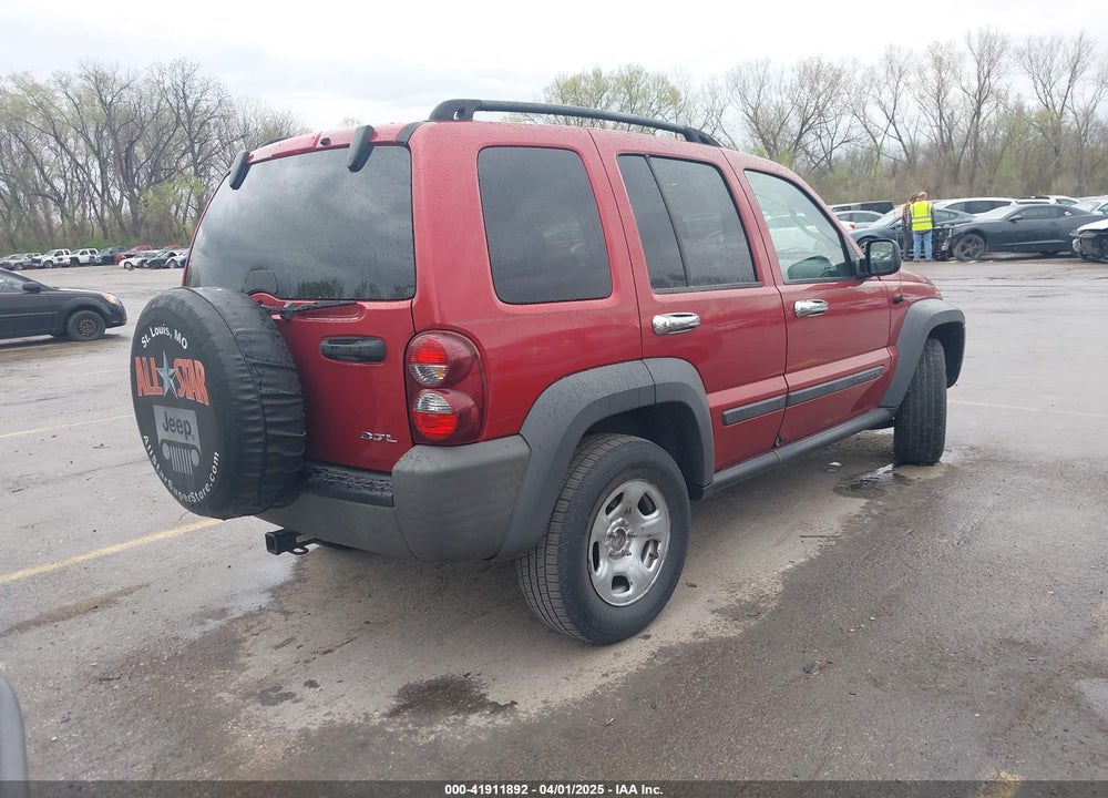 2007 JEEP LIBERTY SPORT VIN: 1J4GL48K47W646713