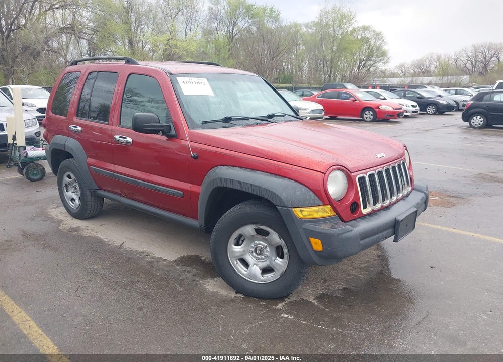 2007 JEEP LIBERTY SPORT VIN: 1J4GL48K47W646713