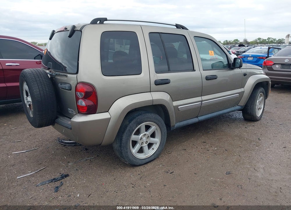 2007 JEEP LIBERTY VIN: 1J4GK58K77W505031
