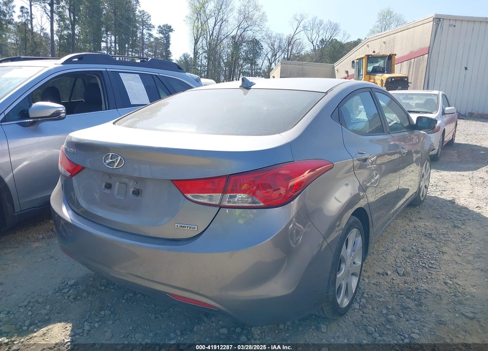 2012 HYUNDAI ELANTRA LIMITED (ULSAN PLANT) VIN: KMHDH4AE9CU269358