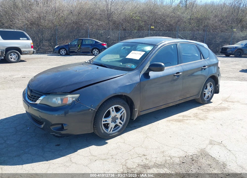 2008 SUBARU IMPREZA VIN: JF1GH616X8H820120