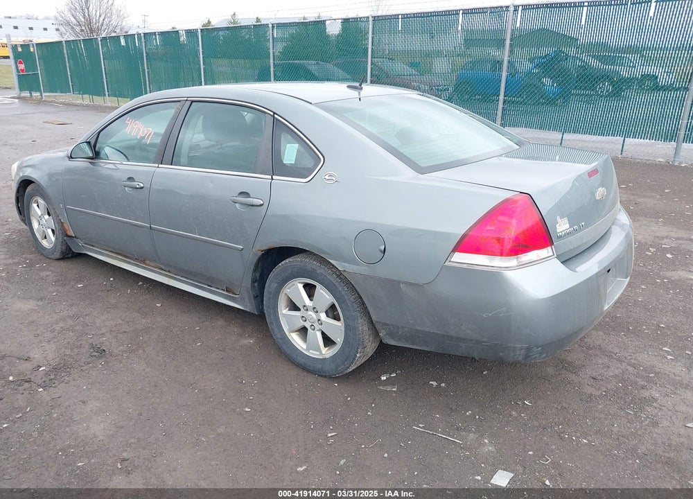 2009 CHEVROLET IMPALA VIN: 2G1WT57N891252492