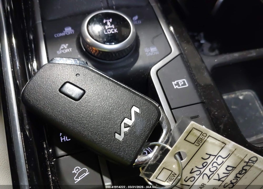 2022 KIA SORENTO SX VIN: 5XYRKDLF3NG117906