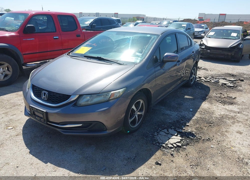 2015 HONDA CIVIC SE VIN: 19XFB2F76FE066590