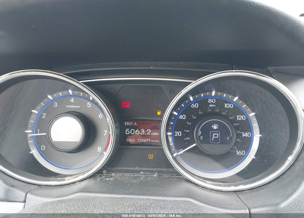 2013 HYUNDAI SONATA VIN: 5NPEC4AC6DH726838
