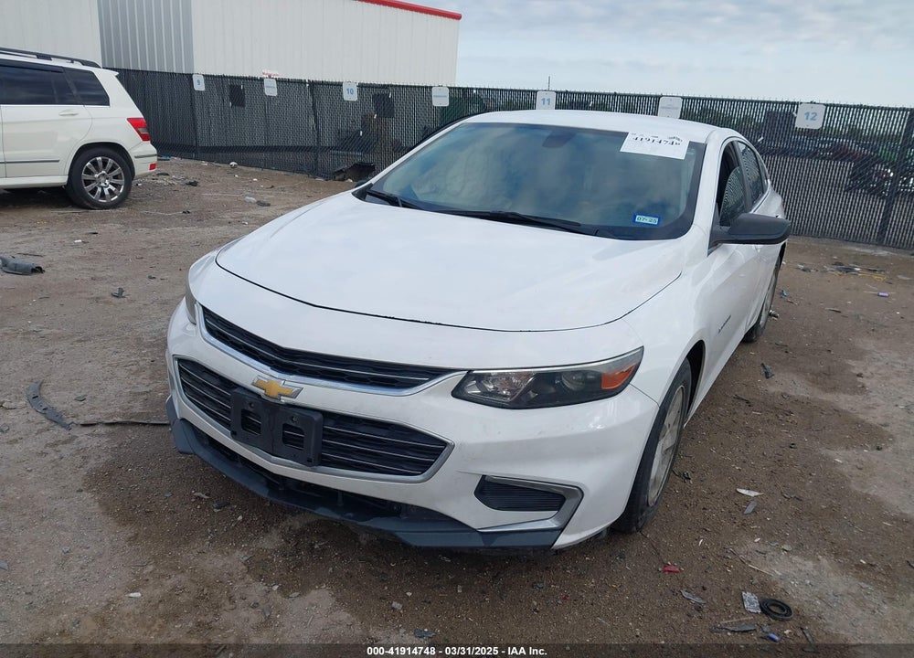 2016 CHEVROLET MALIBU LS VIN: 1G1ZB5ST6GF303726