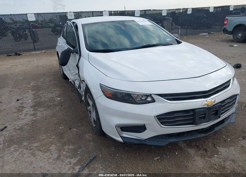 2016 CHEVROLET MALIBU LS VIN: 1G1ZB5ST6GF303726