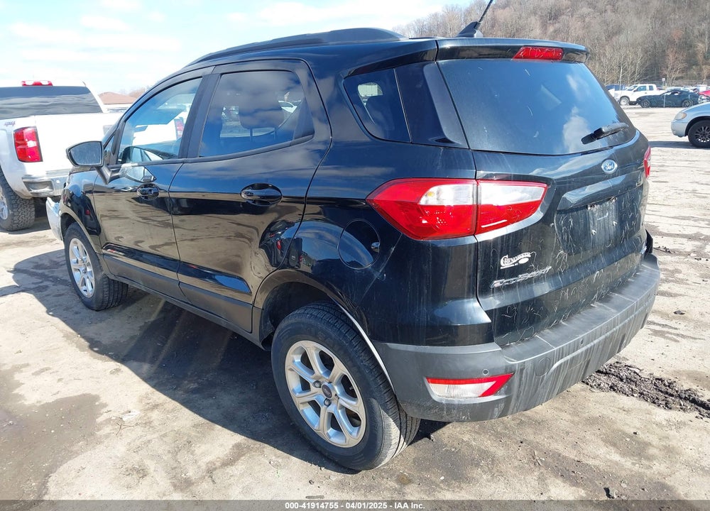 2019 FORD ECOSPORT SE VIN: MAJ6S3GL7KC283929