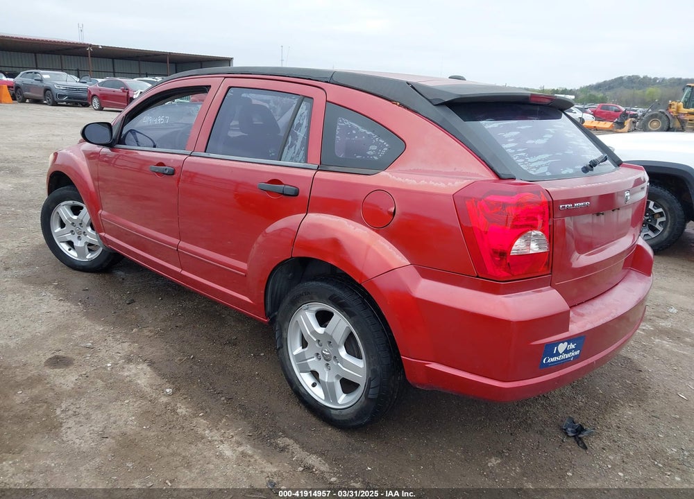2008 DODGE CALIBER SXT VIN: 1B3HB48B68D527704