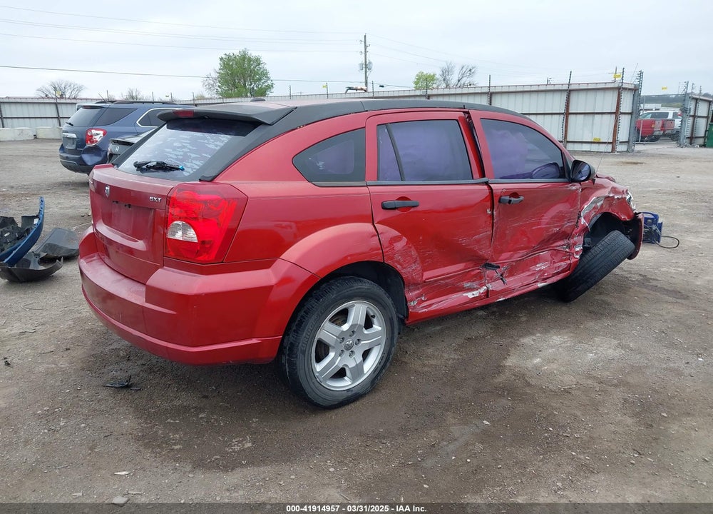2008 DODGE CALIBER SXT VIN: 1B3HB48B68D527704
