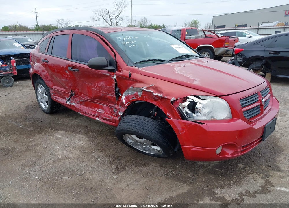 2008 DODGE CALIBER SXT VIN: 1B3HB48B68D527704