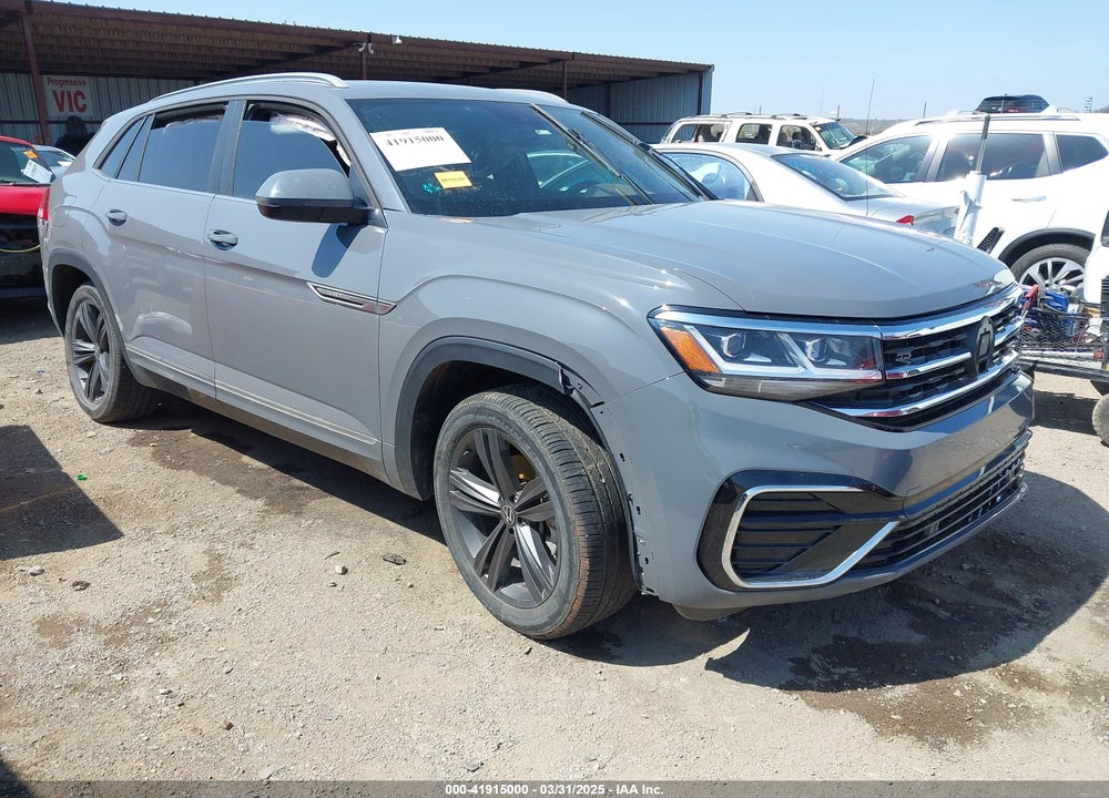 2021 VOLKSWAGEN ATLAS CROSS SPORT 3.6L V6 SE W/TECHNOLOGY R-LINE VIN: 1V2PE2CA4MC209096