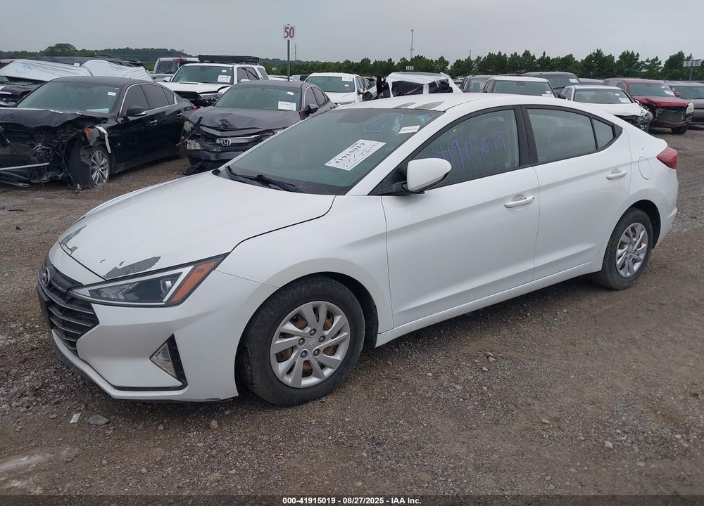 2019 HYUNDAI ELANTRA VIN: 5NPD74LF8KH491119