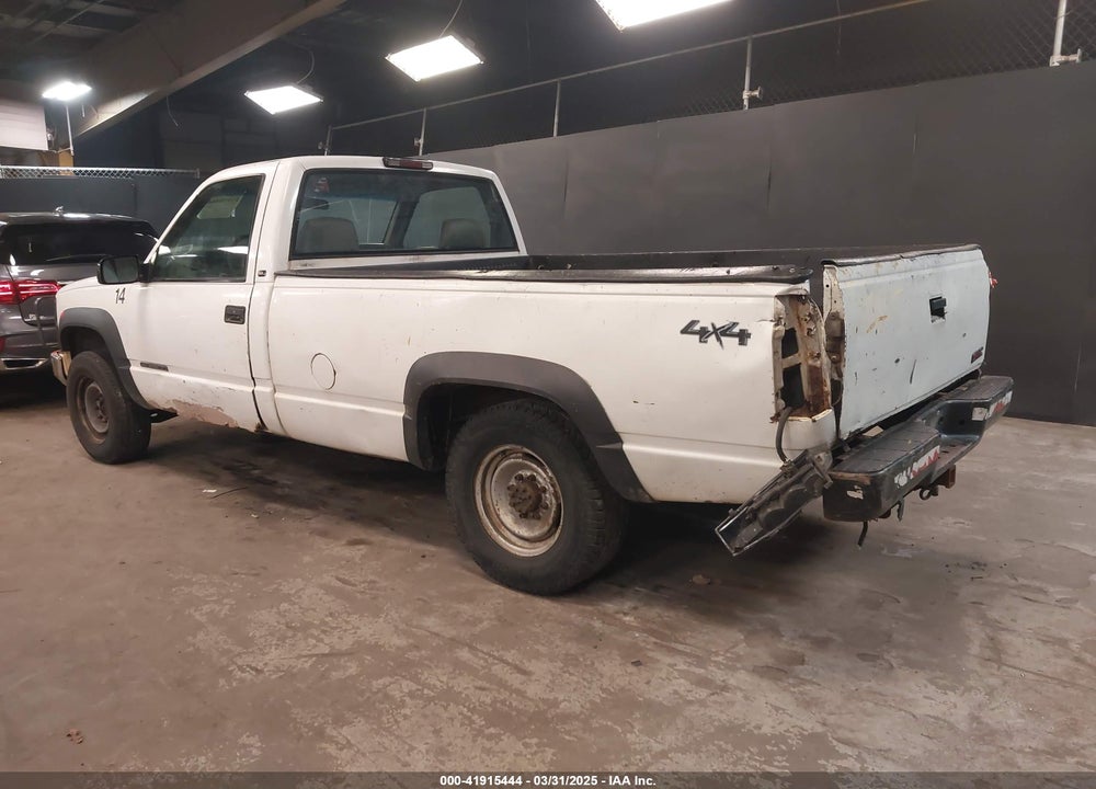 2000 GMC SIERRA 2500 CLASSIC SL VIN: 1GTGK24F4YF496979