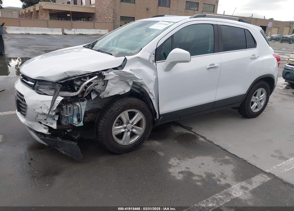 2018 CHEVROLET TRAX LT VIN: 3GNCJLSBXJL383712