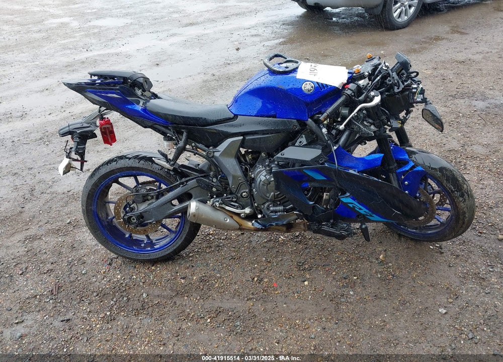 2024 YAMAHA YZFR7 VIN: JYARM38Y6RA002569