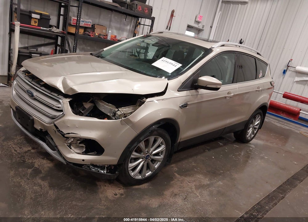 2018 FORD ESCAPE TITANIUM VIN: 1FMCU9J91JUA06236