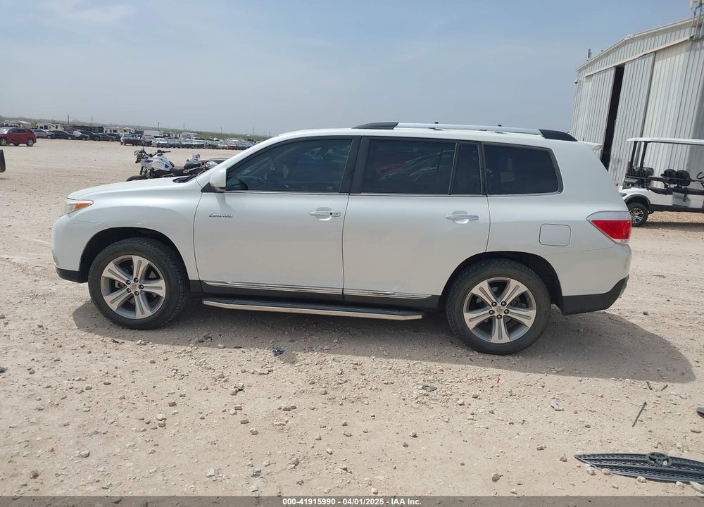 2013 TOYOTA HIGHLANDER LIMITED V6 VIN: 5TDYK3EH5DS121087
