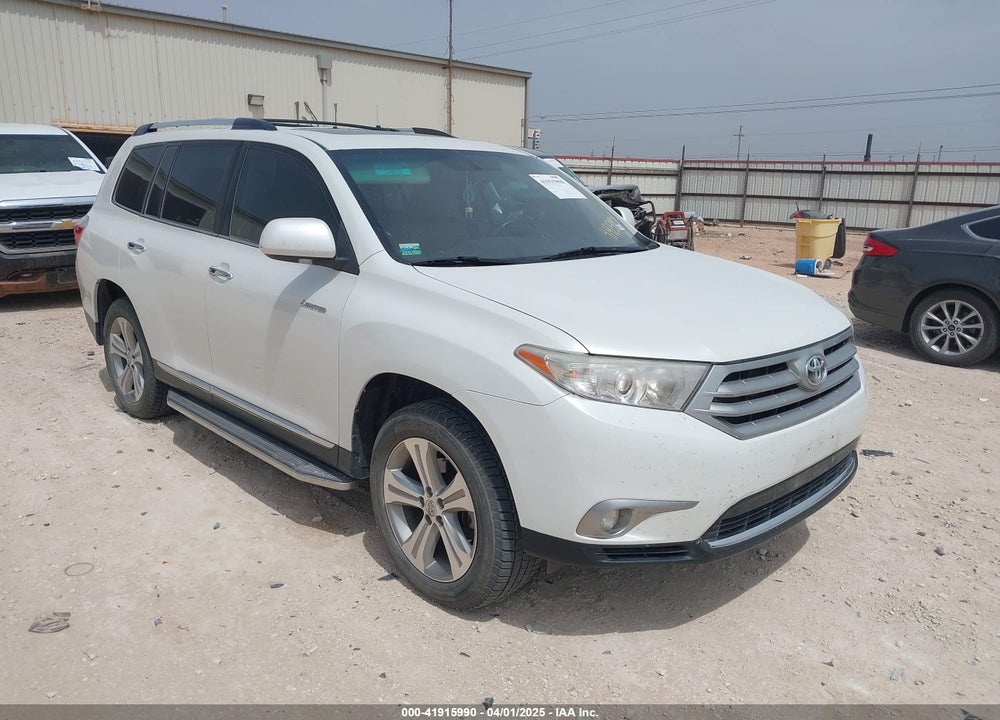 2013 TOYOTA HIGHLANDER LIMITED V6 VIN: 5TDYK3EH5DS121087