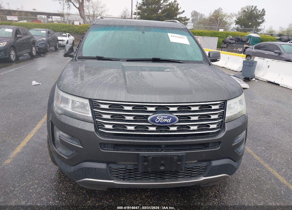 2016 FORD EXPLORER VIN: 1FM5K7F83GGA27227