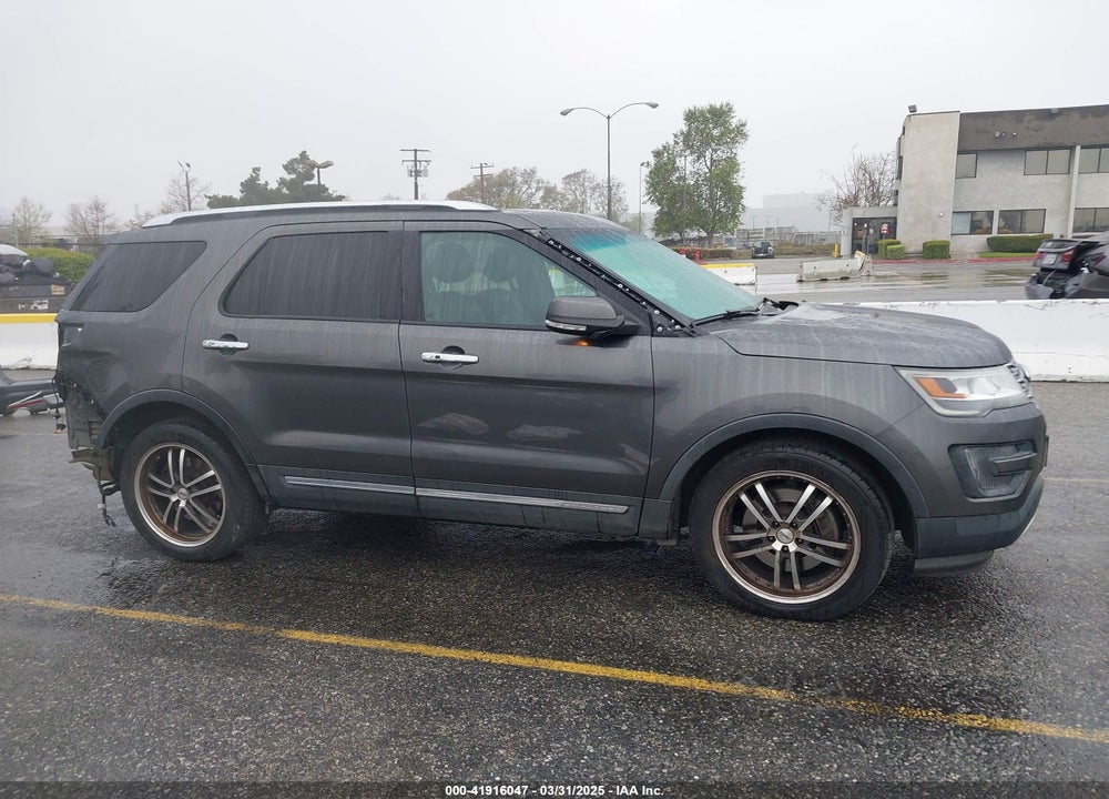 2016 FORD EXPLORER VIN: 1FM5K7F83GGA27227