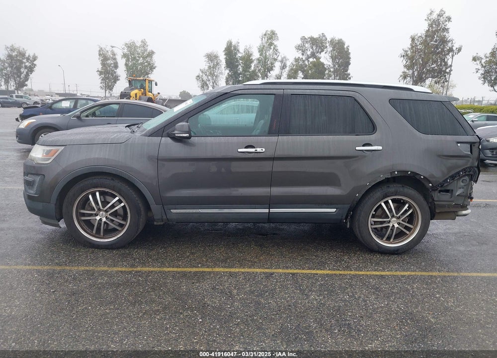 2016 FORD EXPLORER VIN: 1FM5K7F83GGA27227