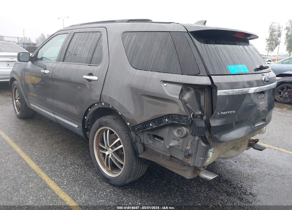 2016 FORD EXPLORER VIN: 1FM5K7F83GGA27227