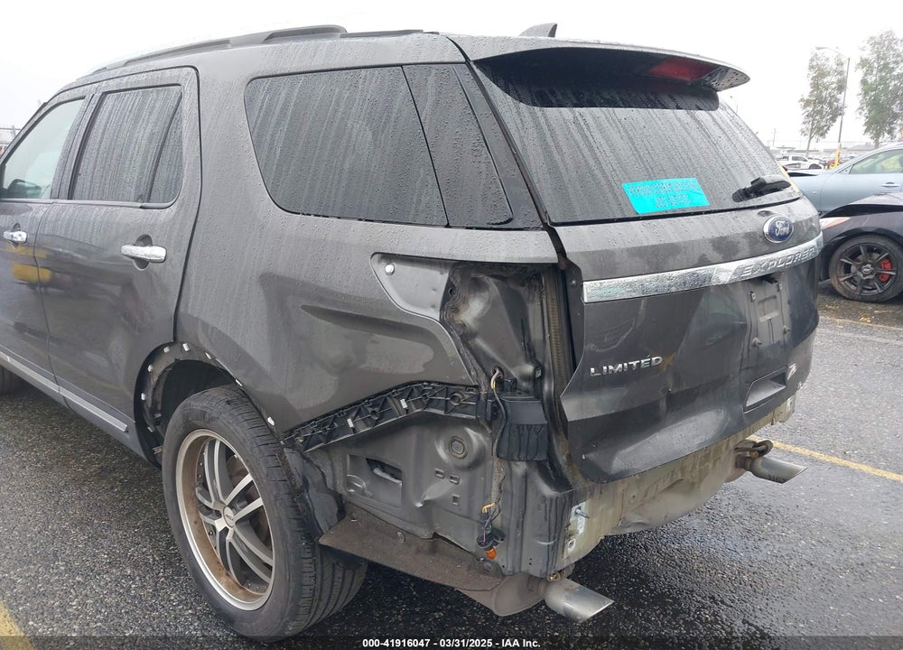 2016 FORD EXPLORER VIN: 1FM5K7F83GGA27227