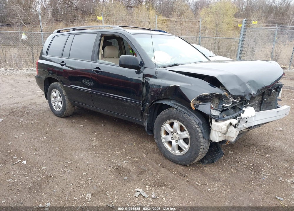 2001 TOYOTA HIGHLANDER VIN: JTEHF21A410030670