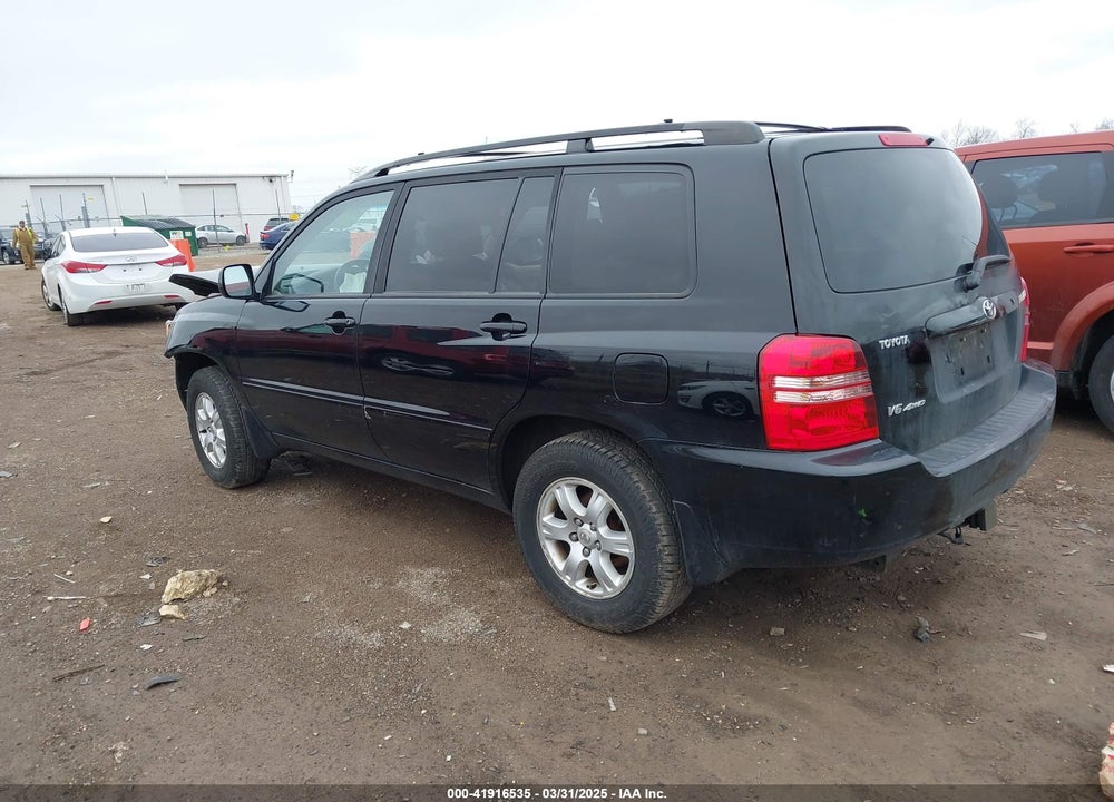 2001 TOYOTA HIGHLANDER VIN: JTEHF21A410030670