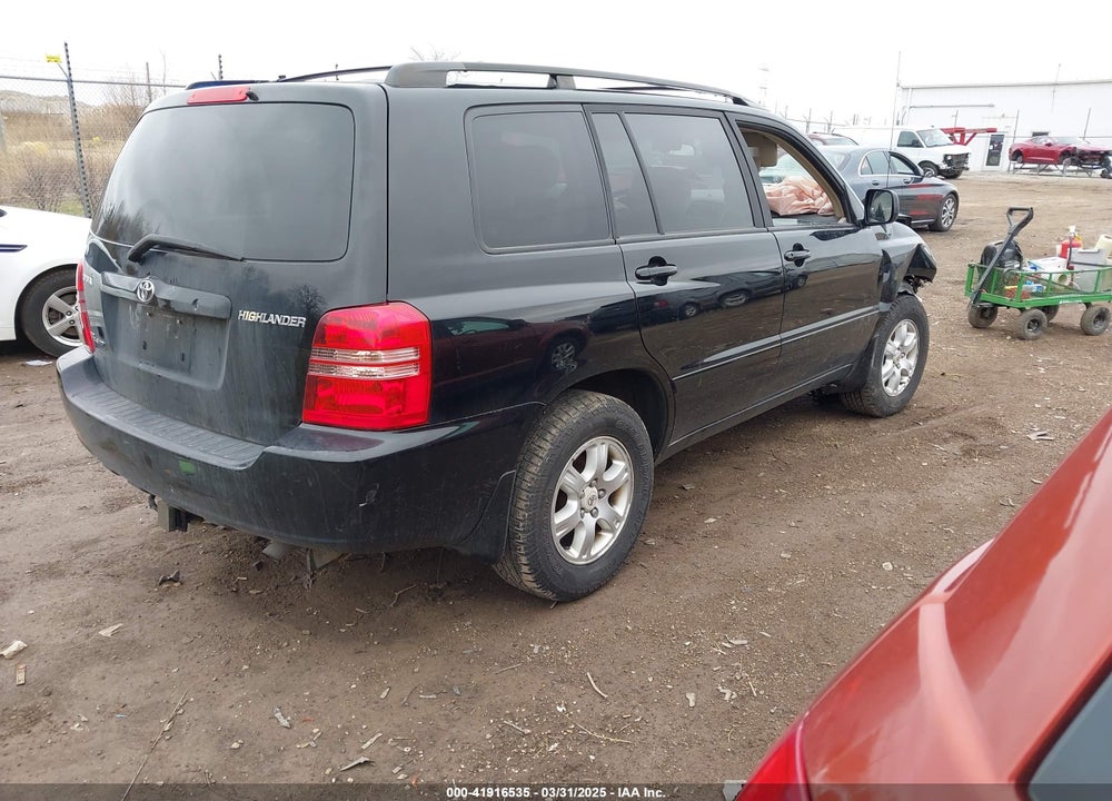 2001 TOYOTA HIGHLANDER VIN: JTEHF21A410030670