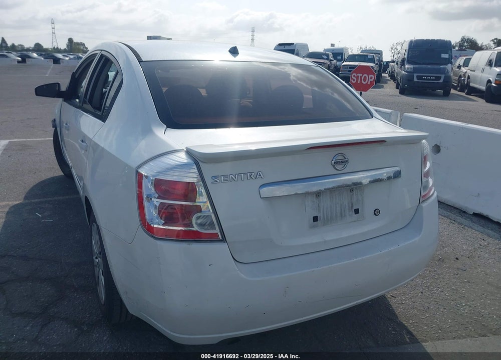 2011 NISSAN SENTRA VIN: 3N1AB6AP8BL678792