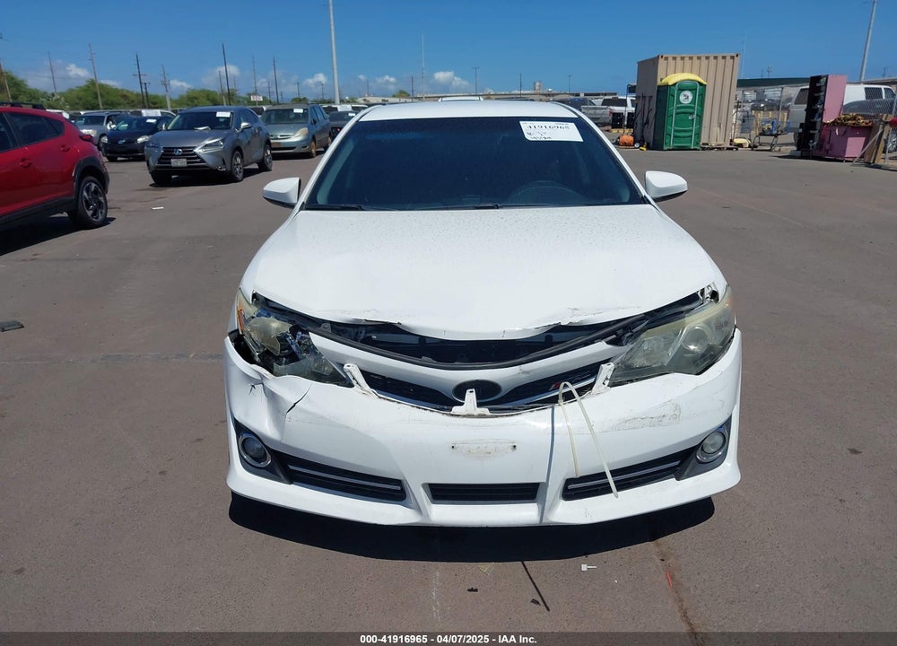 2013 TOYOTA CAMRY SE VIN: 4T1BF1FKXDU641608