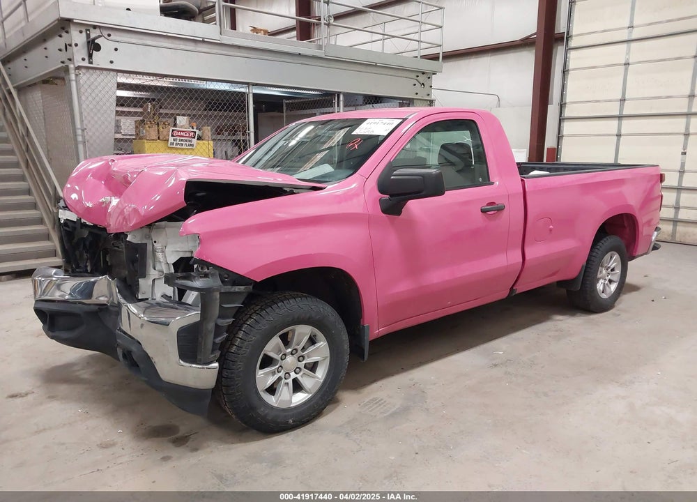2021 CHEVROLET SILVERADO 1500 2WD LONG BED WT VIN: 3GCNWAEF9MG258252