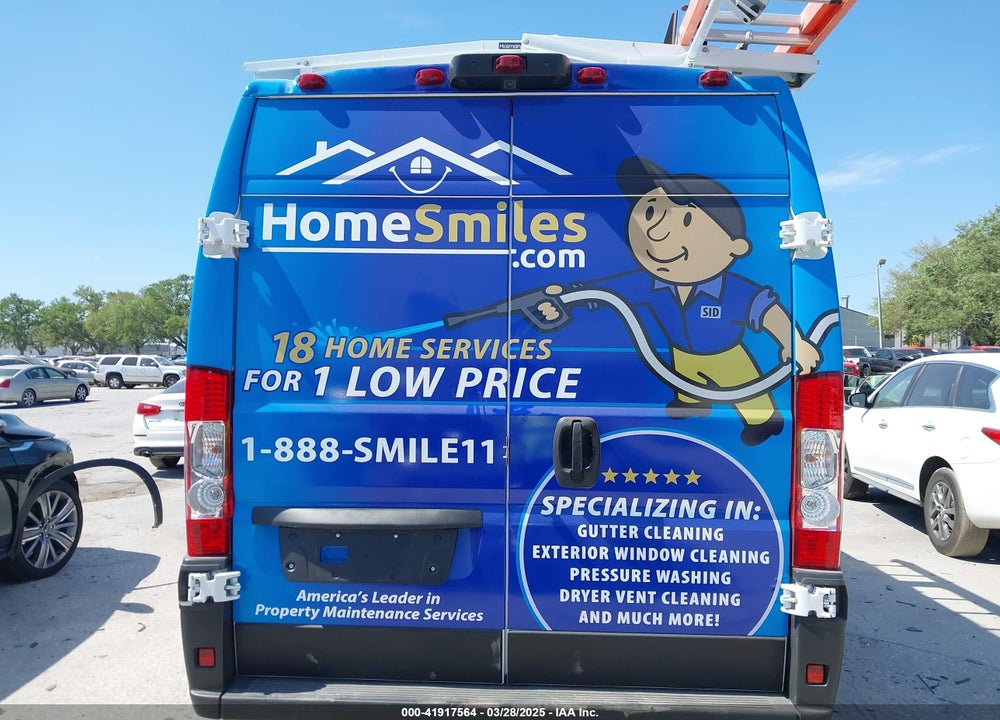 2024 RAM PROMASTER 3500 CARGO VAN TRADESMAN HIGH ROOF 159 WB EXT W/PASS SEAT VIN: 3C6MRVJG6RE108358