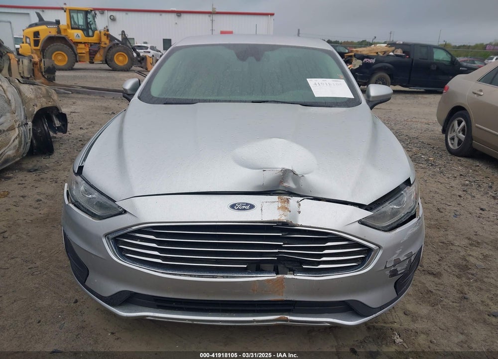 2019 FORD FUSION S VIN: 3FA6P0G71KR126921