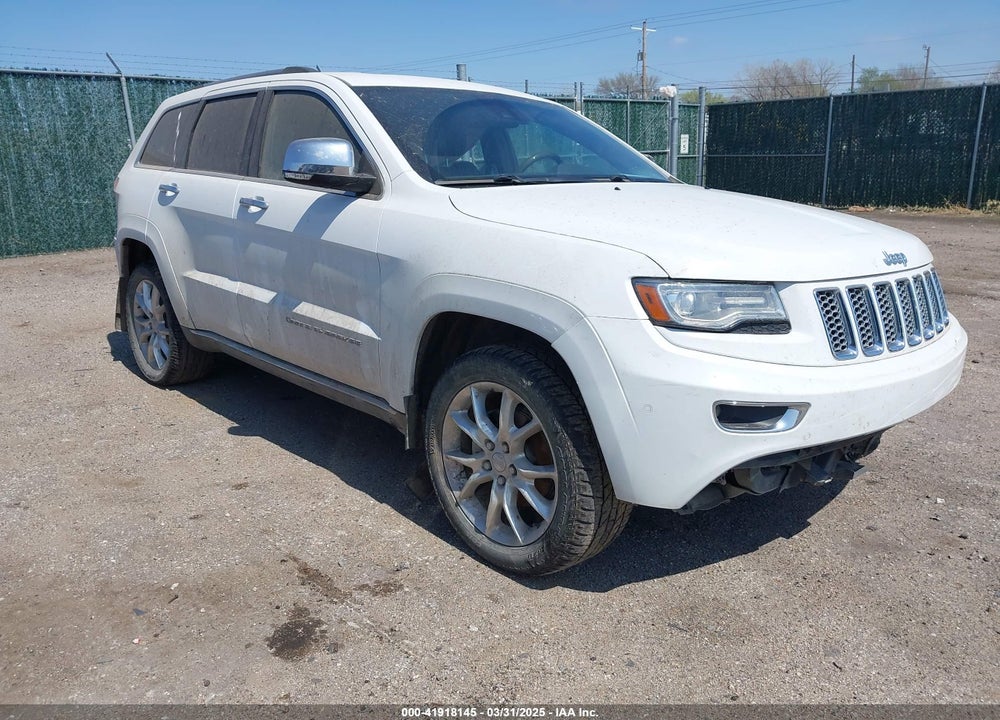 2014 JEEP GRAND CHEROKEE SUMMIT VIN: 1C4RJFJG3EC213145