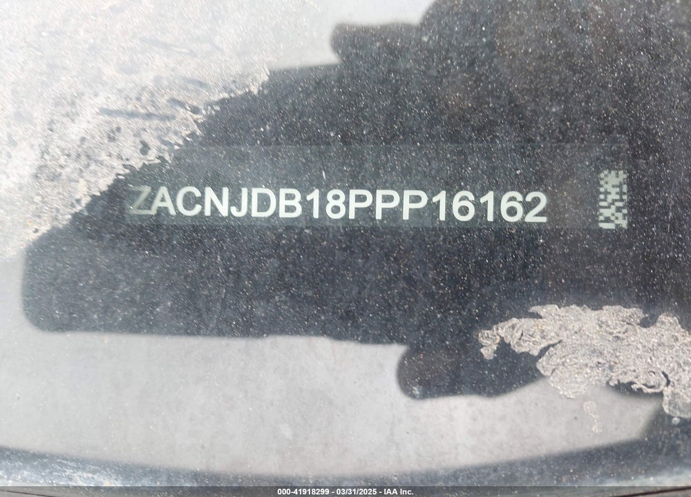 2023 JEEP RENEGADE LATITUDE 4X4 VIN: ZACNJDB18PPP16162