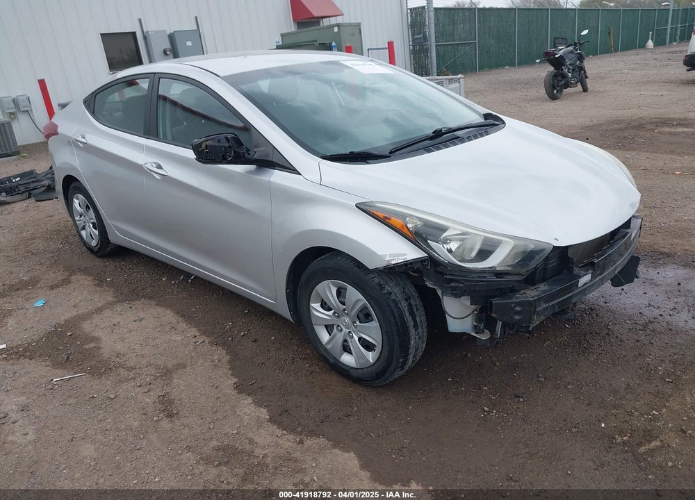 2016 HYUNDAI ELANTRA SE VIN: 5NPDH4AE0GH680569