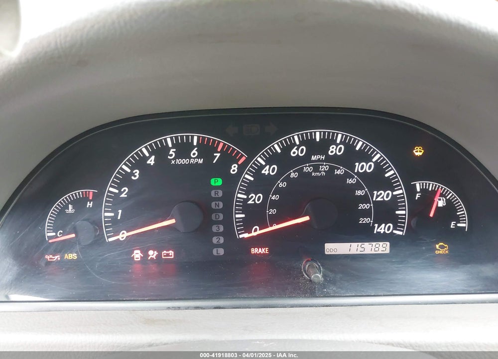 2005 TOYOTA CAMRY VIN: 4T1BF30K55U104313
