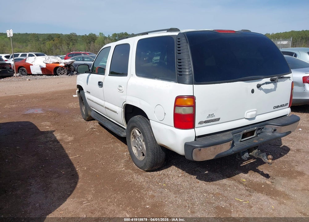 2003 CHEVROLET TAHOE VIN: 1GNEK13ZX3J174986