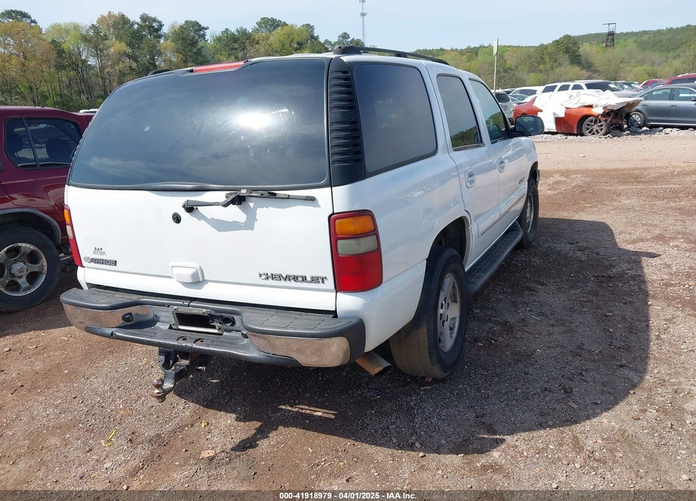 2003 CHEVROLET TAHOE VIN: 1GNEK13ZX3J174986