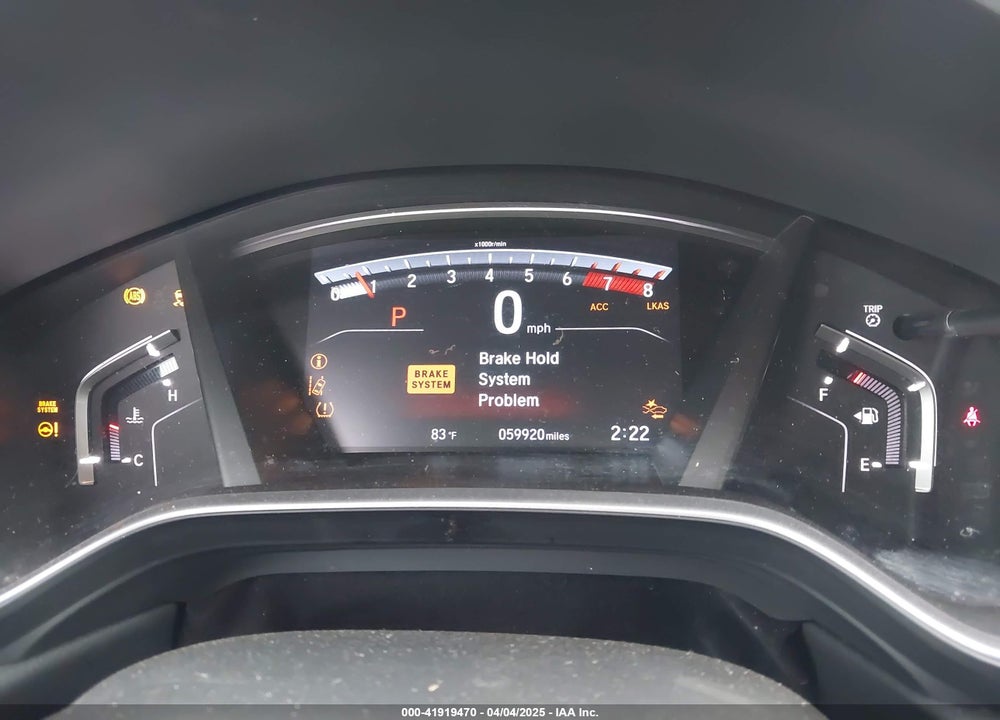 2019 HONDA CR-V VIN: 7FARW1H84KE009279