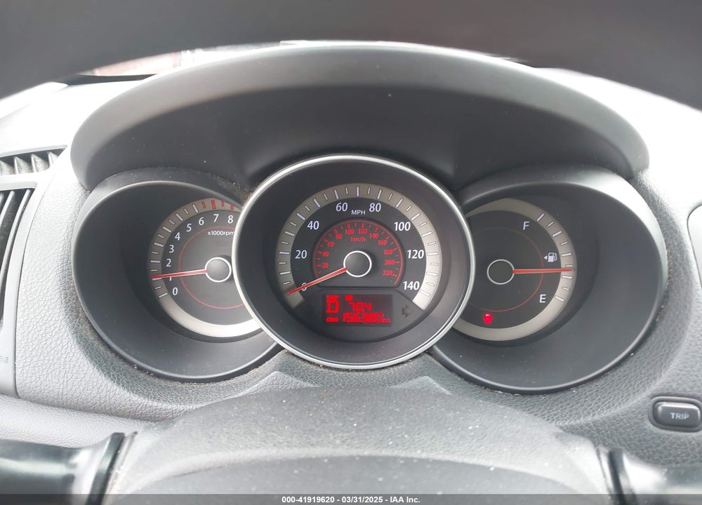 2011 KIA FORTE VIN: KNAFU4A24B5458813