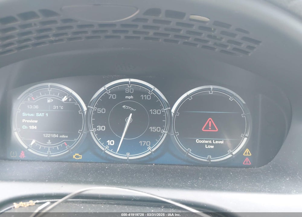 2014 JAGUAR XJ VIN: SAJWA1CZ9E8V60522