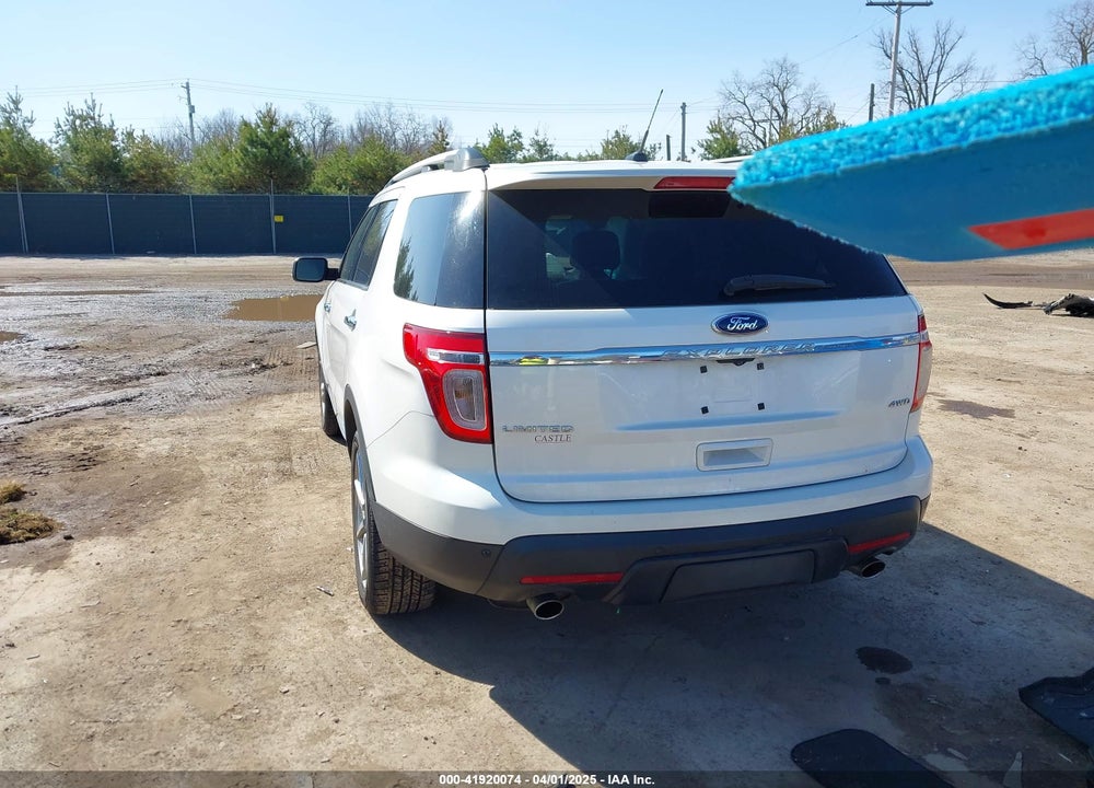 2012 FORD EXPLORER VIN: 1FMHK8F82CGA67280