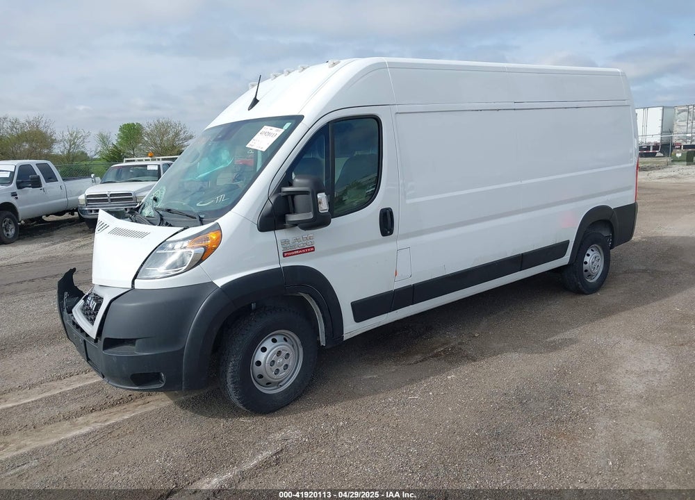2022 RAM PROMASTER 3500 HIGH ROOF 159 WB VIN: 3C6MRVHG0NE109375