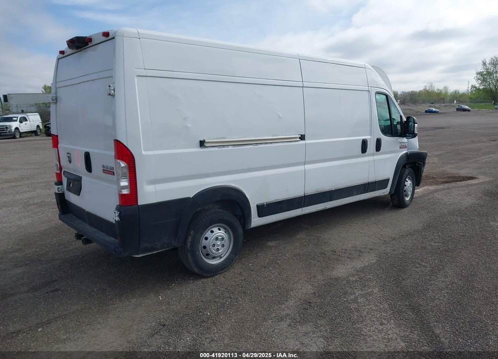 2022 RAM PROMASTER 3500 HIGH ROOF 159 WB VIN: 3C6MRVHG0NE109375