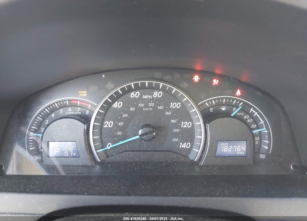 2013 TOYOTA CAMRY VIN: 4T1BF1FK5DU693499